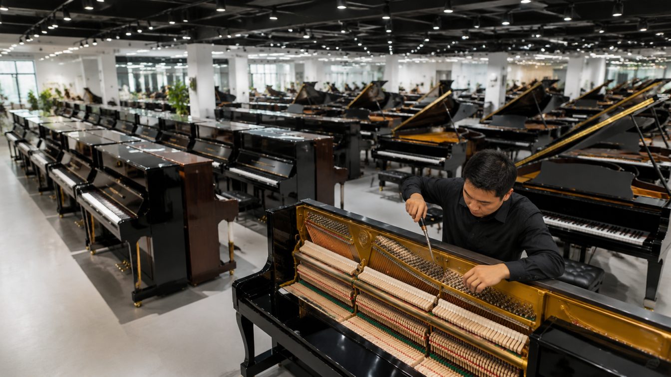 东台20年钢琴整音经验